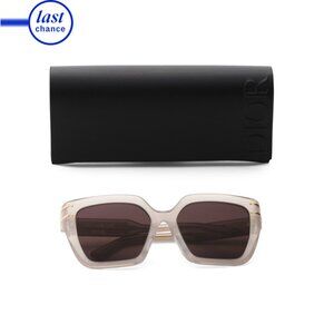 DIOR Brown Square Sunglasses